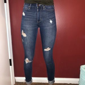 Dark wash Hollister jeans
